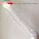 Manyjoy Glass Hollow Dildo with Stopper Vaginal Massager Anal Plug Hot/Ice Penis Sex Toys