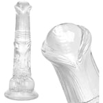Realistic Dildo G-Spot Massage Animal Horse Penis Butt Plug Anal Sex Toys Prostate Stimulation Adult Sex Toys For Men Women Couple Gay (M)