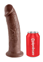 Pipedream King Cock Dildo, Brown, 10 Inch