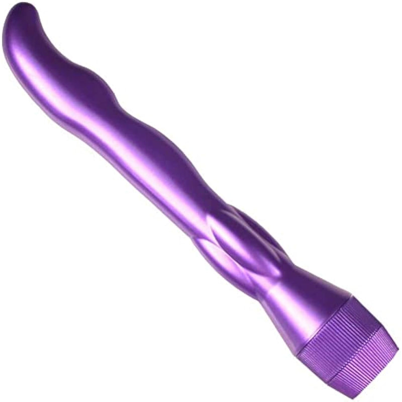 G-Spot Finder - Curved Tip, Rippled Textures, 5" Insertable Length - Multi-Speed Vibrations - Abs Plastic - Easy To Clean - Perfect For G-Spot, A-Spot, Clit Stimulation