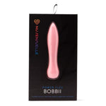 Flexible Silicone Waterproof Bullet Massager with 69 Functions, Rechargeable via USB - Pink