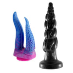 Realistic Double-Ended Dildo + 15.7Inch Huge Anal Plug