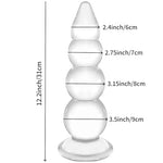 12.2 Inch Huge Anal Beads Butt Plug, Thick Anal Training Dildo