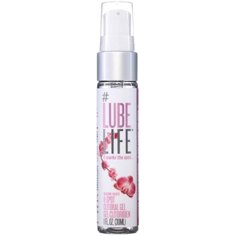 #Lubelife O-Spot Clitoral Gel, 1Oz Warming Silicone-Based Stimulant For Women And Couples, Intense Stimulating Arousal Gel, Heightens Pleasure, For External Use Only