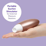 Pearl Clitoral Sucking Toy - Clit Stimulator With 7 Suction Speeds - Waterproof Sucker Vibrator - Rechargeable Vibrating Adult Sex Toys For Women And Couples