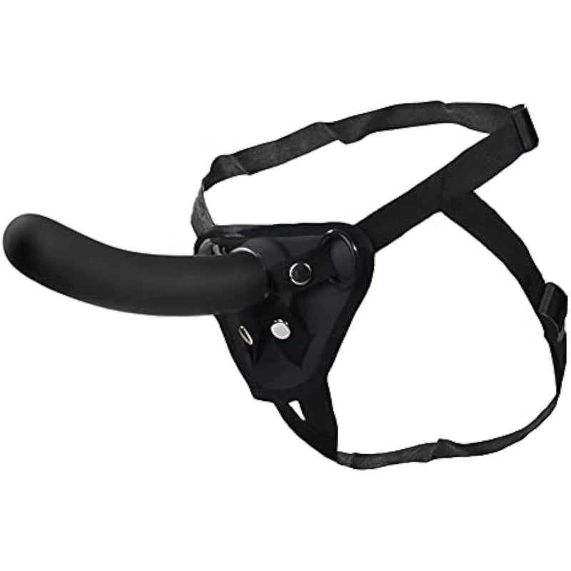 Strap-On Dildo, Adjustable Harness Wearable Strap-On Silicone Anal Plug For Men Women Lesbian