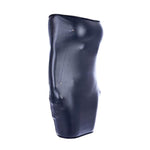 Mummy Costume Mermaid Restraint Legs Adjustable Leather All-Inclusive Bag Fetish Sex Bondage Kit (L:Height:68.9-72.8 Inch;Weight:143.3-176.3 Ib, Black3)