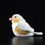 Zebra Finch Plush Stuffed Animal - Realistic Bird Toy With Lifelike Details For Collectors And Nature Lovers