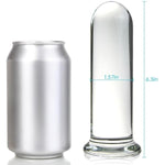 Glass Butt Plug Crystal Anal Plug Cylindrical Dildo Sex Pleasure Wand For Adult Male Female Sex Toys