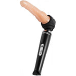 Strap Cap Wand Harness For Dildos, Black, (Ae137)