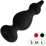 F-30 Pointer Anal Plug - Silicone Butt Plug For Adults, Smooth & Silky Sex Toys, Waterproof Adult Toys, Comfortable Insertion, Body Safe Sex Toy (Medium - Black)