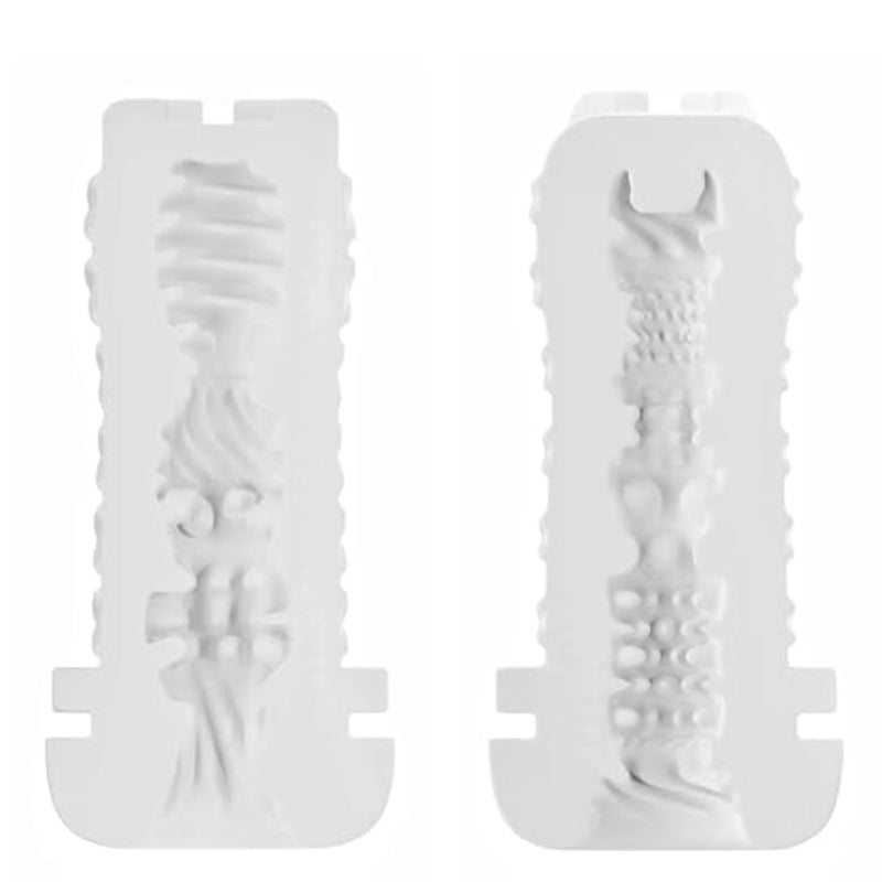 The-Warrior Automatic Male Masturbator Replaceable Sleeve - Male Sex Toy 3D Realistic Ultra-Soft Textured Adult Toys,Tpe Material Sex Toys For Men (Standard Version & Compact Version)