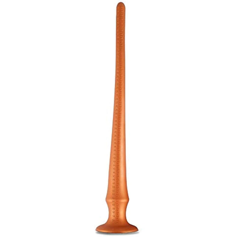 Super Long Anal Plug Dildo, Flexible Liquid Silicone Butt Plug Massage Stimulation For Men And Women (X-Large)