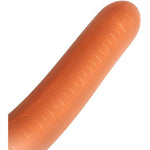 Super Long Anal Plug Dildo, Flexible Liquid Silicone Butt Plug Vaginal Prostate Massage Stimulation For Men And Women (Medium)