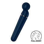 Planet Wand-er Vibrator Sex Toy | Adult Toys for Women | Wand Vibrator with 60 Vibration Combinations | Vibrating Sexual Pleasure Device | Stimulation Vibrators | Sextoy (Blue)