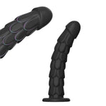 Anal Butt Plug Textured Dildo Sex Toy With Suction Cup Dildo For Adults Women Men Couples G-Spot Massager Anal Vaginal Sex Toys With Fish-Scale Bump And Glans Top Design For Stimulation