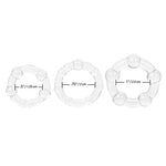 California Exotics Novelties Island Rings - Clear