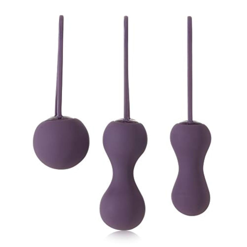 Ami 3-Step Progressive Kegel Set, 100% Medical Grade Silicone - Purple