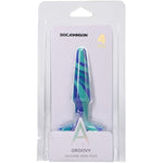 Doc Johnson A-Play - Groovy - Silicone Anal Plug - 4 inch (0.75 inches Wide), Ocean