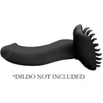 Shagger By Stimulation Cushion For Your Dildo Strap On - Female Dildo Harness Lesbian Dildo Great For Lesbian Sex, Solo Play, Trans, Non-Binary, Pegging & Roleplaying (Black)