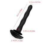 Chastity Cage Penis Plug Hollow Silicone Lock Urethral Cockcage Accessories Male Dilators Sex Toys (Black)