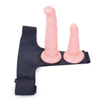 Strap On Dildo For Adult Toys Wearable Harness With Realistic Silicone Dildo Detachable Silicone G Spot Stimulator Sex Toys For Women Lesbian Couple And Gay (Flesh)