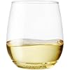 POP 14oz Vino SET OF 12, Recyclable, Unbreakable & Crystal Clear Plastic Wine Glasses, 12 Count (Pack of 1)