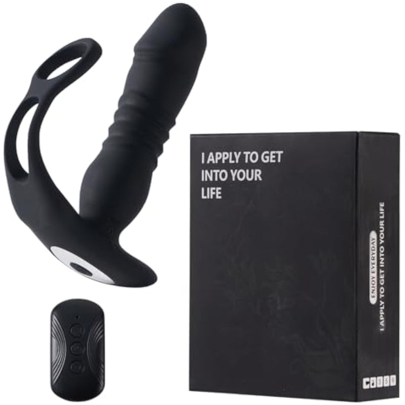 Vibrator 10 Thrust Vibration Modes, Waterproof Remote Control Toy For Women And Couples,Rechargeable Personal Massage Wand For Women