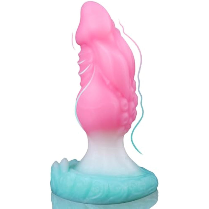 Knot Fantasy Monster Dildo Alien Dildo, 7.5" Thick Dragon Horse Cock For Vaginal Play, Silicone Wolf Animal Penis With Suction Cup For Anal Play, Sex Toys For Women Men