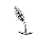 Anal Plug Butt Plug Prostate Massage G-Spot Dildo Anal Trainer Kit For Beginner Advanced Players Stainless Steel Bdsm Sm Sex Toys(M)