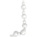 14In Anal Beads For Men/Women, Tpe Anal Plug Vaginal Anus Dilator Prostate Massage Adult Erotic Sex Toys For Beginners (Clear, S)