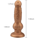 Realistic Dildo Silicone Knot Dildo With Suction Cup G-Spot Prostate Massage Soft Anal Dildos Masturbation Penis Cock Dong Butt Plug Adult Sex Toys For Men Women And Couples