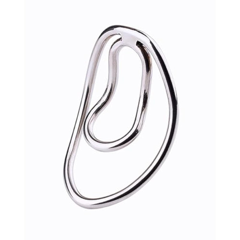 Male Chastity Clip Penis Clip Penis Restraint Device For Crossdressing Roleplay, Stainless Steel Fufu Clip Men Bdsm Bondage Sex Toy