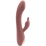 Rechargeable Rabbit Dildo For Women G Spot Vibrator (Red Rabbit)