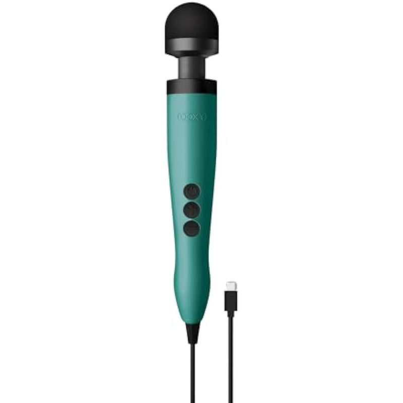 Doxy 3 USB-C Wand Vibrator – Affordable, Travel-Friendly Wand Vibrator for Gen-Z, Deep Vibrations with Modern USB-C Connectivity