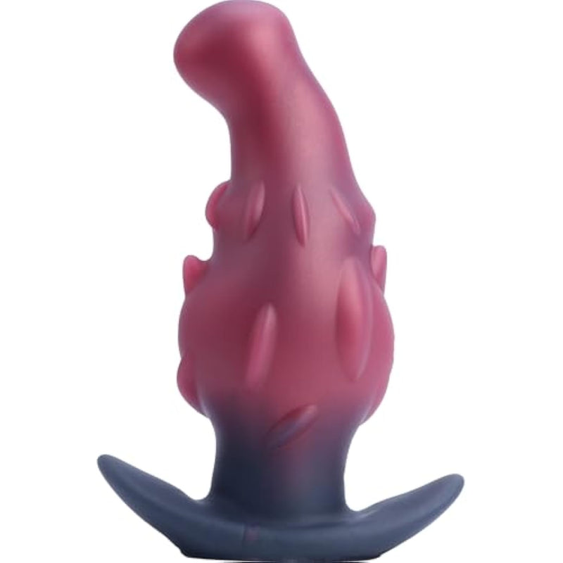 6.22In Huge Butt Plug Dragon Fruit Shape Prostate Massager, Big Butt Plug Wearable Giant Anal Fantasy Toy, Massive Butt Plug Training Soft Anal Stretcher Trainer For Advanced Men Women Couple Gay