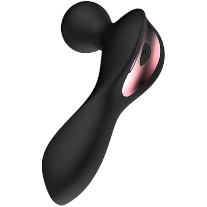 Mini Massager Rechargeable - 9 Speeds 19 Modes - Small Massager Tool For Body Relaxation And Pleasure, Portable Handheld Massager, Black