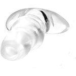 Huge Hollow Tunnel Butt Plug,5.5 Inch Crystal Large Anal Expander Beads Sex Toys For Women,Men,Advanced