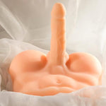 6.8Lb Realistic Male Torso Sex Doll For Women & Couples - Lifelike Adult Toy With Flexible Dildo, Tight Anal Design & Lightweight Body, Masturbation Toy For Solo Or Partner Play