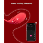 Vulse Vibrator Thrusting & Vibration 2 In 1 Sex Toys, Remote Control G Spot Vibrators Dildo For Long Distance Play, Unlimited Custom Patterns Adult Sex Toys & Games For Women Couples Pleasure