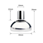 Men Stainless Steel Chastity Cage Simulated Silicone Vaginal Penis Cage Cock Cage Gay Small Chasity Cock Cage Bondage Man Sex Toys (Curved Ring, 45Mm)