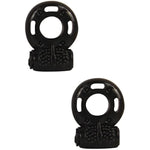 2 Pcs Butterfly Vibrating Penis Rings,Long-Lasting Disposable Cock Vibrating Clitoral Stimulator, Silicone Cock Rings, Male Erection Enhansement Sex Toy Dick Ring