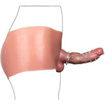 Soft Silicone Universal Size High Elasticity Wearable Dildo, Adult Game Dildo Panties, Strap On Dildo With Hollow Sheah Sleeve, Male Sex Toy For Men Gay Couples