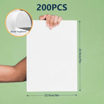 200 Sheets Watercolor Paper 9 X 12 Inch, Watercolor Paper Bulk 110lb/230gsm