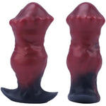 Huge Horse Butt Plug Silicone Anal Plug Prostate Massager, Big Butt Plug Wearable Giant Anal Fantasy Toy, Massive Butt Plug Training Soft Anal Stretcher Trainer For Men And Women (Red, M)