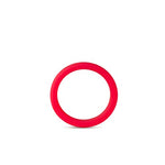 Blush Performance Pro Silicone Cock Ring - 1.5” Inner Diameter - Pliable for Secure Fit Penis Ring - No Pinch Roll Flat Design - UltraSilk Smooth Soft Stretchy Red C Ring Adult Sex Toy for Men Couples