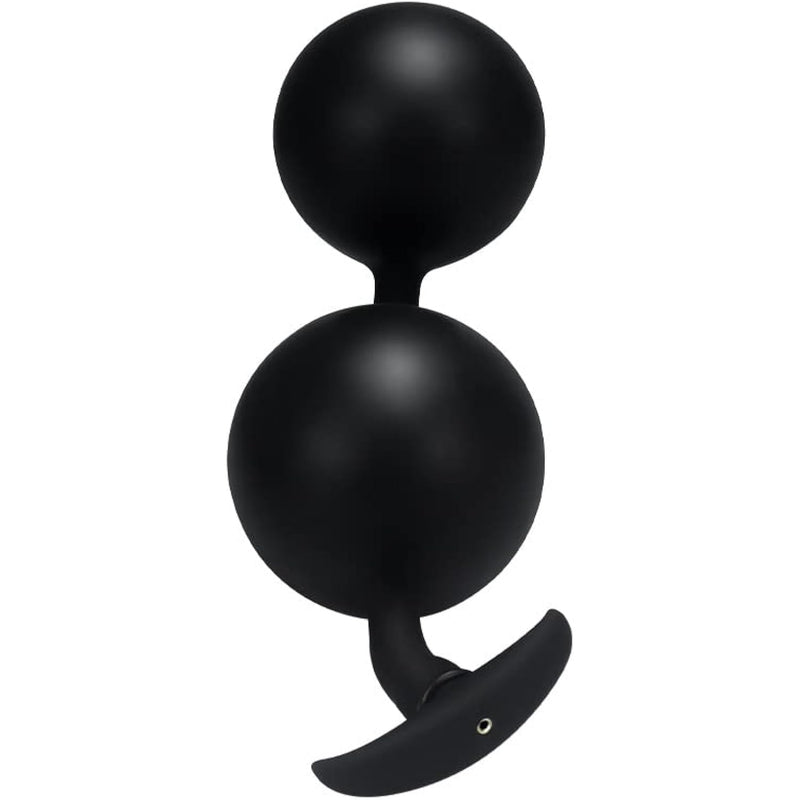 Inflatable Butt Plug Silicone With 2 Steel Balls Anal Balloon Pump With Quick Release Valve Stretch Anal Sex Toys For Beginners And Advanced Users Adult Sex Toys & Games