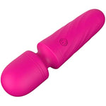 Rechargeable Mini Personal Massager, 10 Modes, Cordless, Whisper Quiet, Waterproof, Portability Easier (Size: 4.6 * 1.16 Inches) - Pink