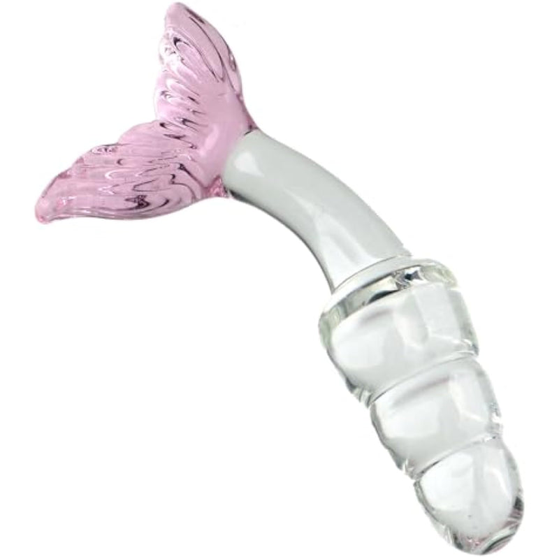 Crystal Glass Anal Butt Plug,Glass Anal Plug Crystal Dildo Classic Bulb Butt Plug Expansion Anal Masturbation Vagina Massager Unisex Sex Toy Glass Anal Plug For Men Women(Style 2)