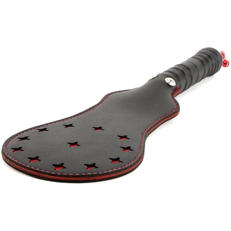 Leather Sexy Spanking Paddles Sex Whip, 14.1Inch Bdsm Sex Toy For Paddle Sex Play Flogger Adult Sex Slapper Punish Cosplay Sm Sex Games Bondage Flirting Sexual Abuse For Couples